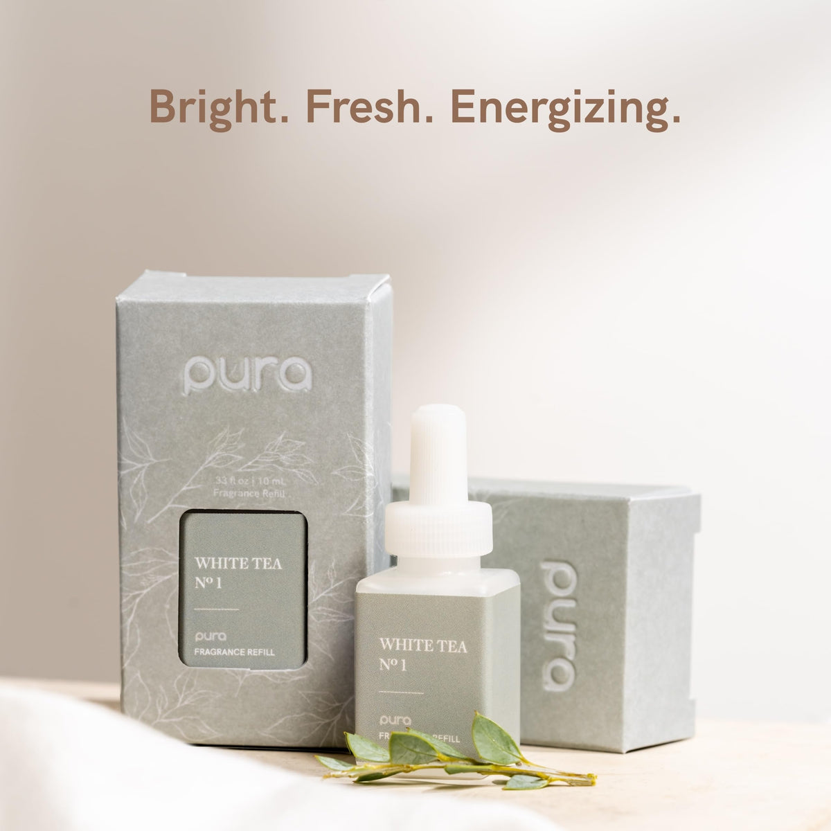 Pura Home Diffuser Refill 4 Pack White Tea No 1 - Pura Official Imagery - 3