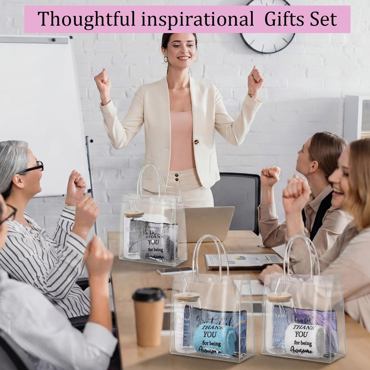 6 Set 30 Pcs Employee Appreciation Gifts Bulk 16 Oz Thank - Gandeer Official Imagery - 3