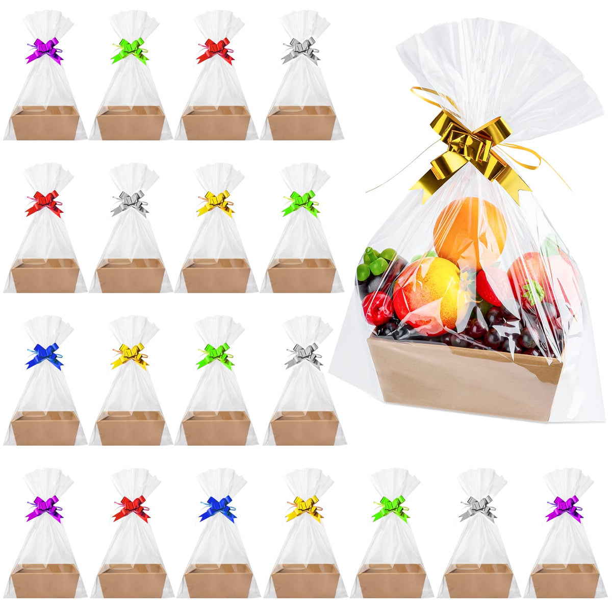 Fainne 74 Pcs Baskets for Gifts Empty DIY Bulk Baskets with - Fainne Official Imagery - 8