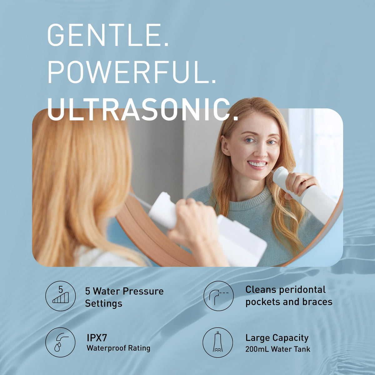 Panasonic Cordless Water Flosser for Teeth Dental Hygiene - Panasonic Official Imagery - 3