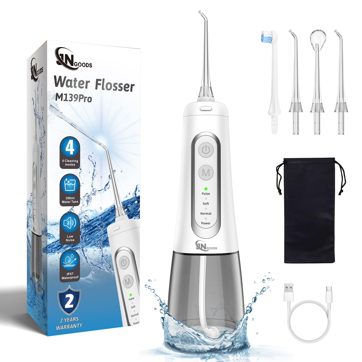 JNGOODS – Power Dental Flossers on display