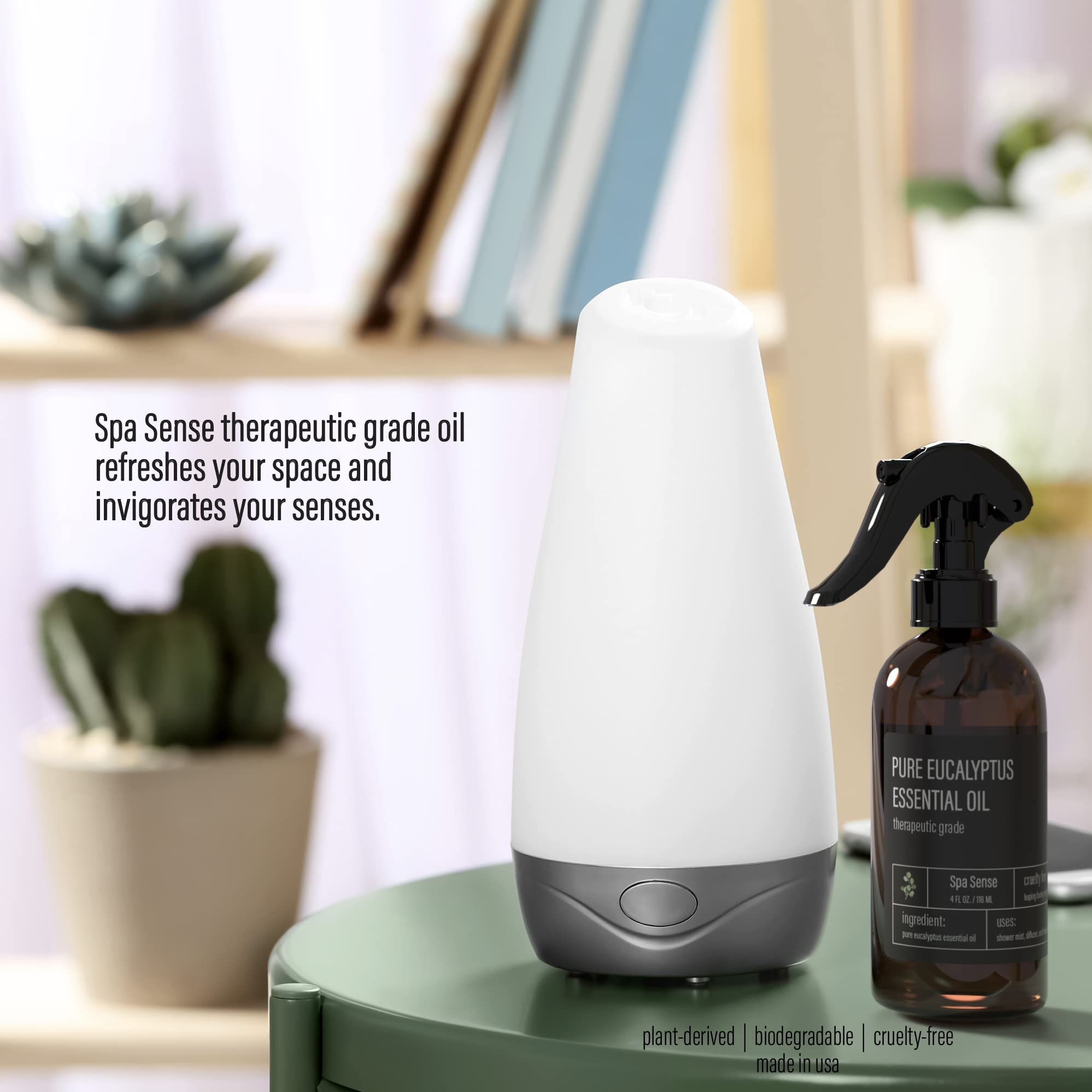 Spa Sense Pure Eucalyptus Oil Shower Mist – 8 oz