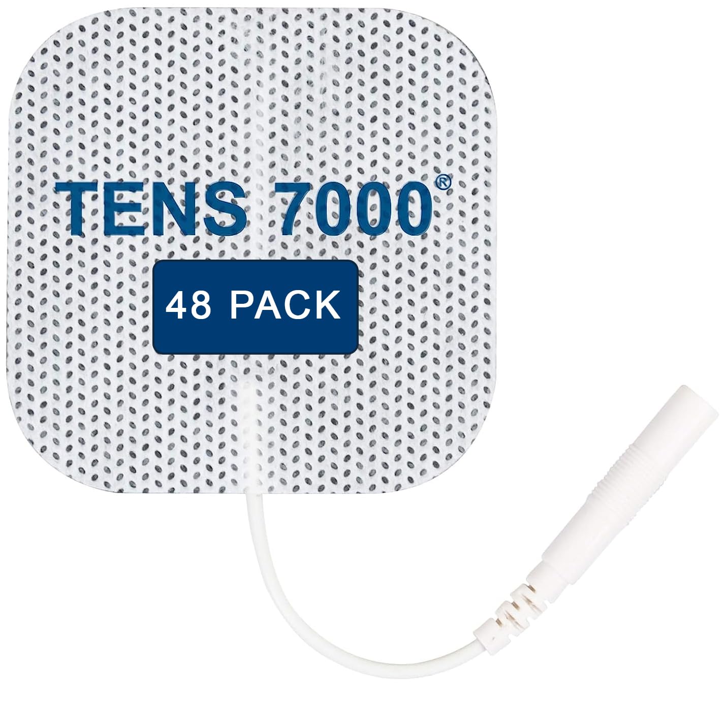 TENS 7000 Official TENS Unit Electrode Pads, 48 Pack, Premium - Product Imagery
