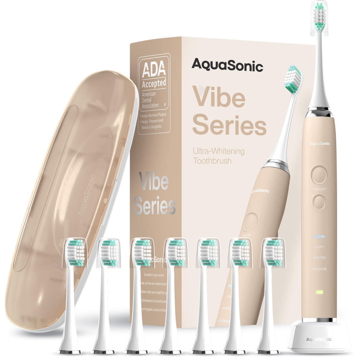 Aquasonic Vibe Neutrals Collection Ultra Whitening - Aquasonic Official Imagery - 2