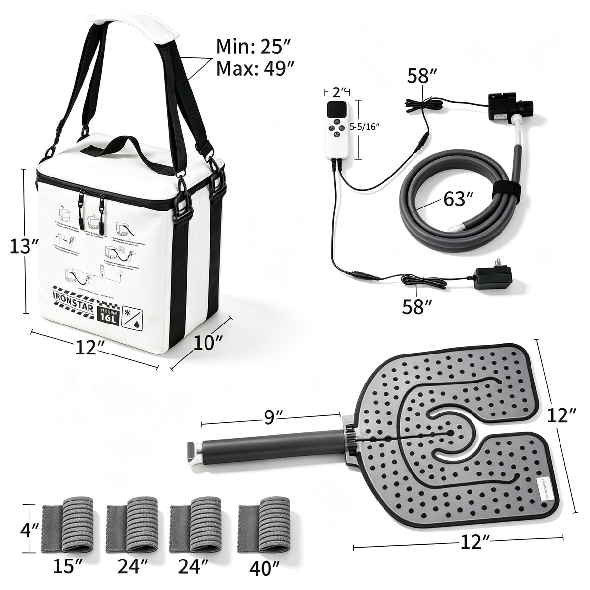 IRONSTAR Large Capacity Cold Therapy Machine - IRONSTAR Official Imagery - 5