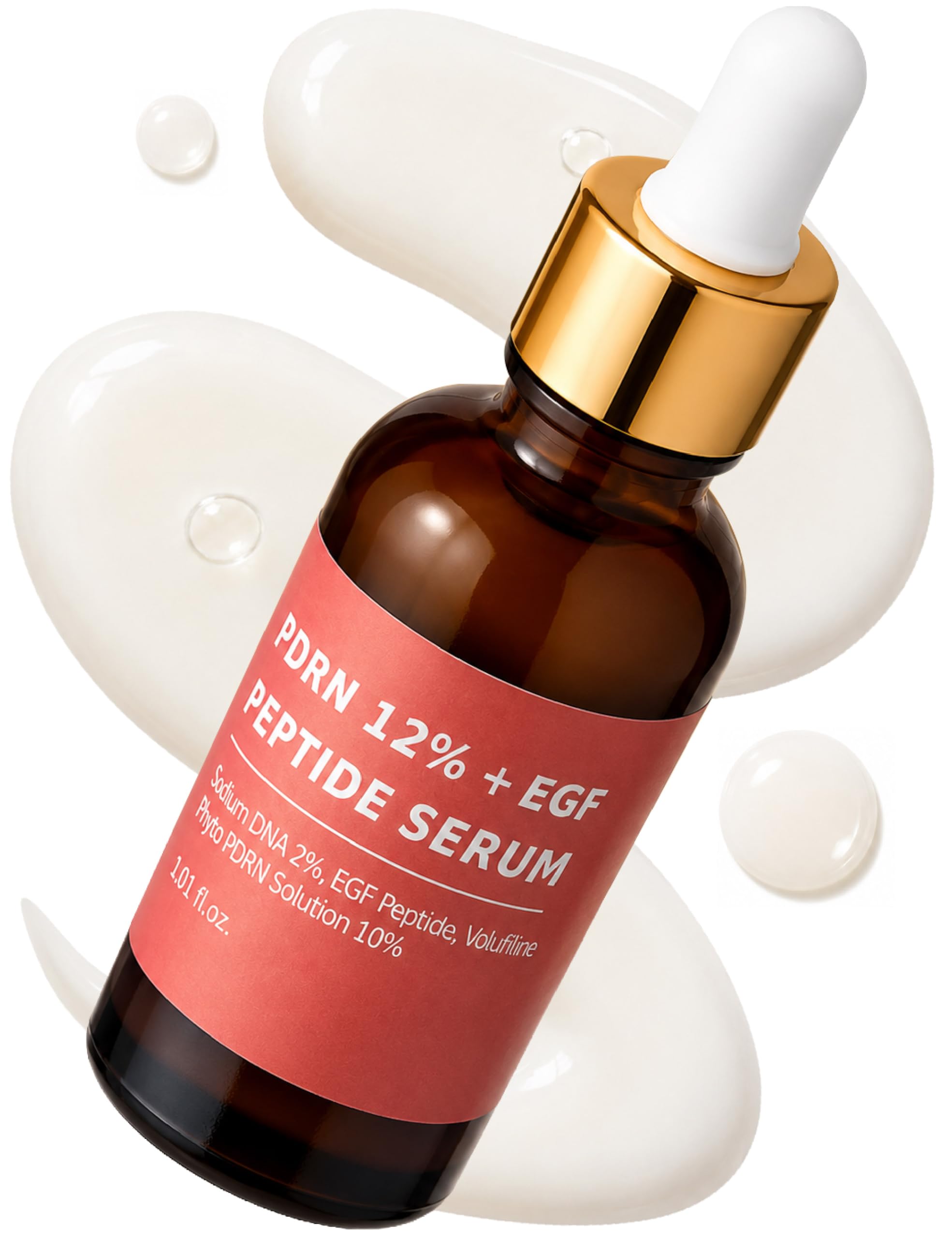 Salmon DNA PDRN 120,000 ppm EGF Peptide Microneedling Serum - Product Imagery