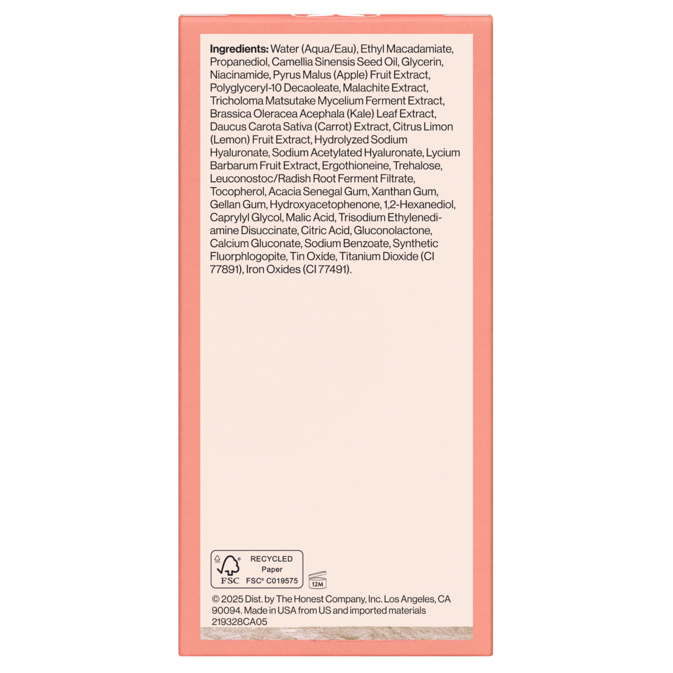 Honest Beauty Daily Green Juice Antioxidant Serum 1oz