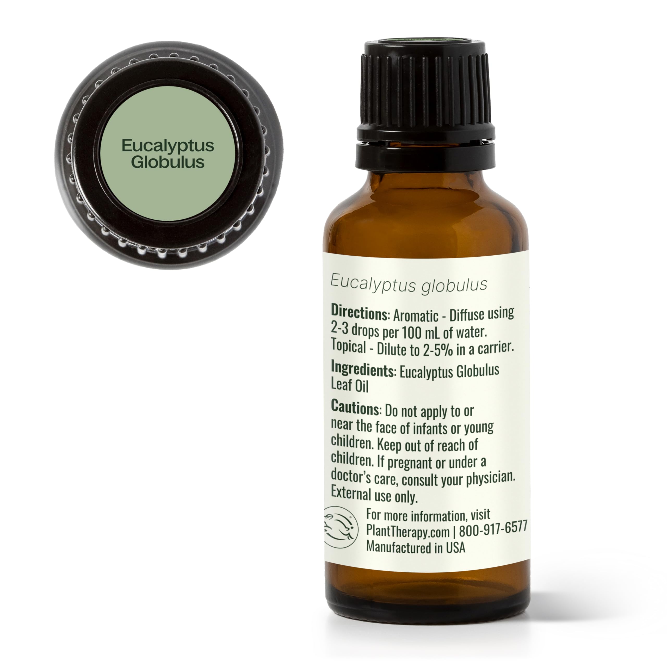 Plant Therapy Eucalyptus Globulus Essential Oil 30 mL Pure Essential Oil