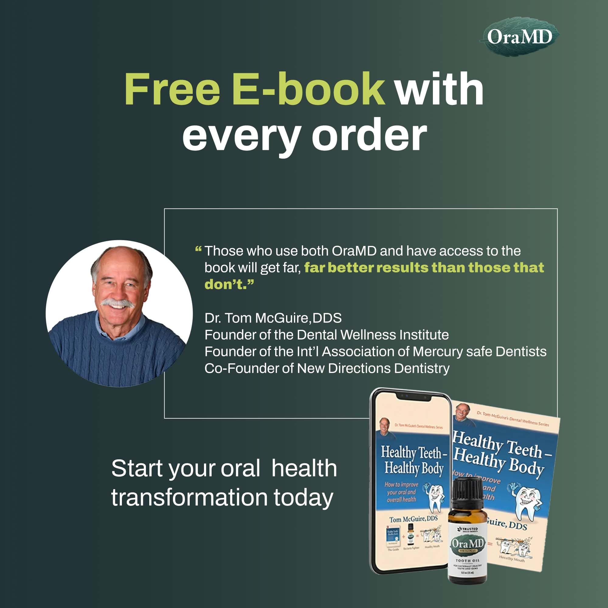 OraMD 4-in-1 Original Tooth Oil | Gum Disease Treatment