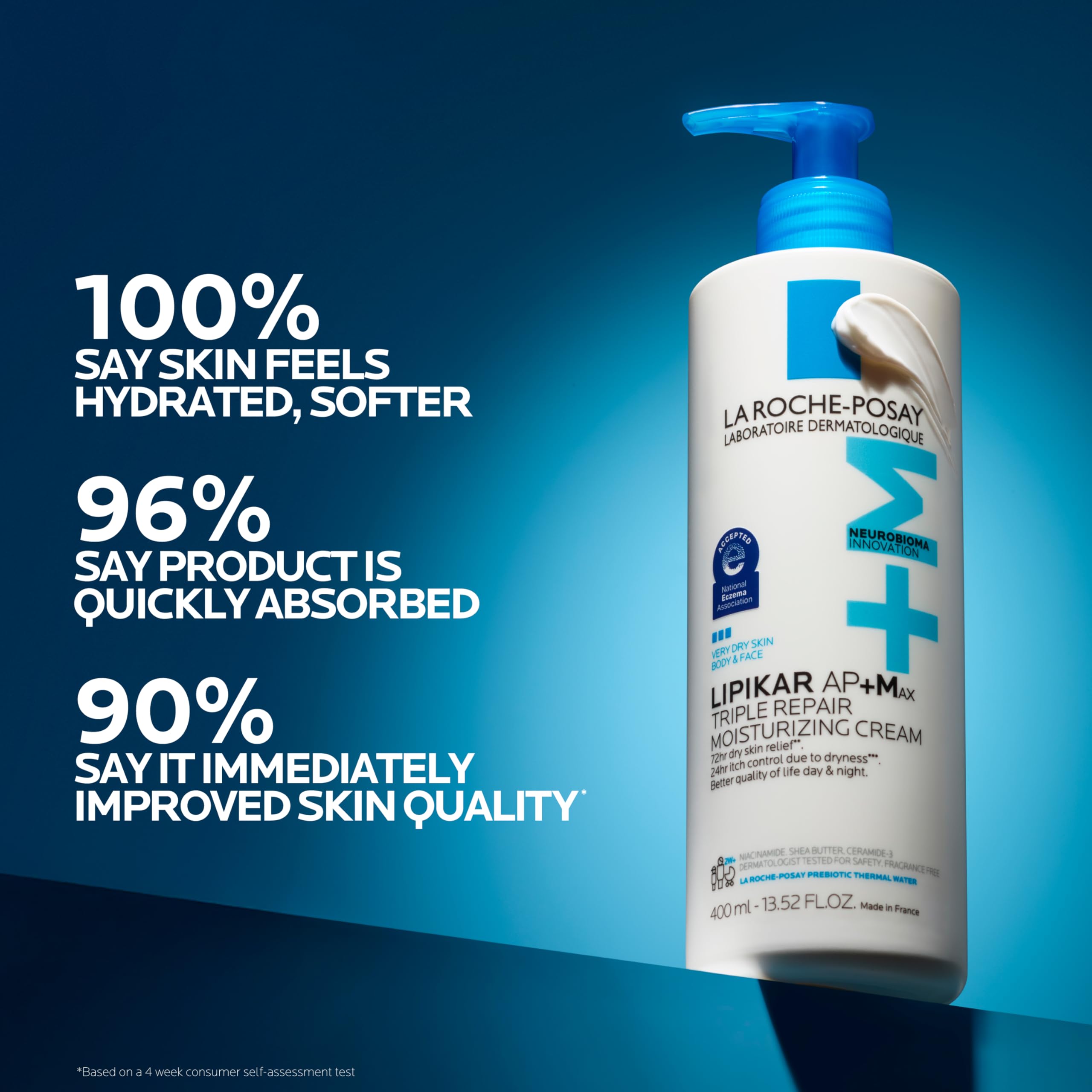 La Roche-Posay Lipikar AP+Max Body Cream Ceramides 13.52oz