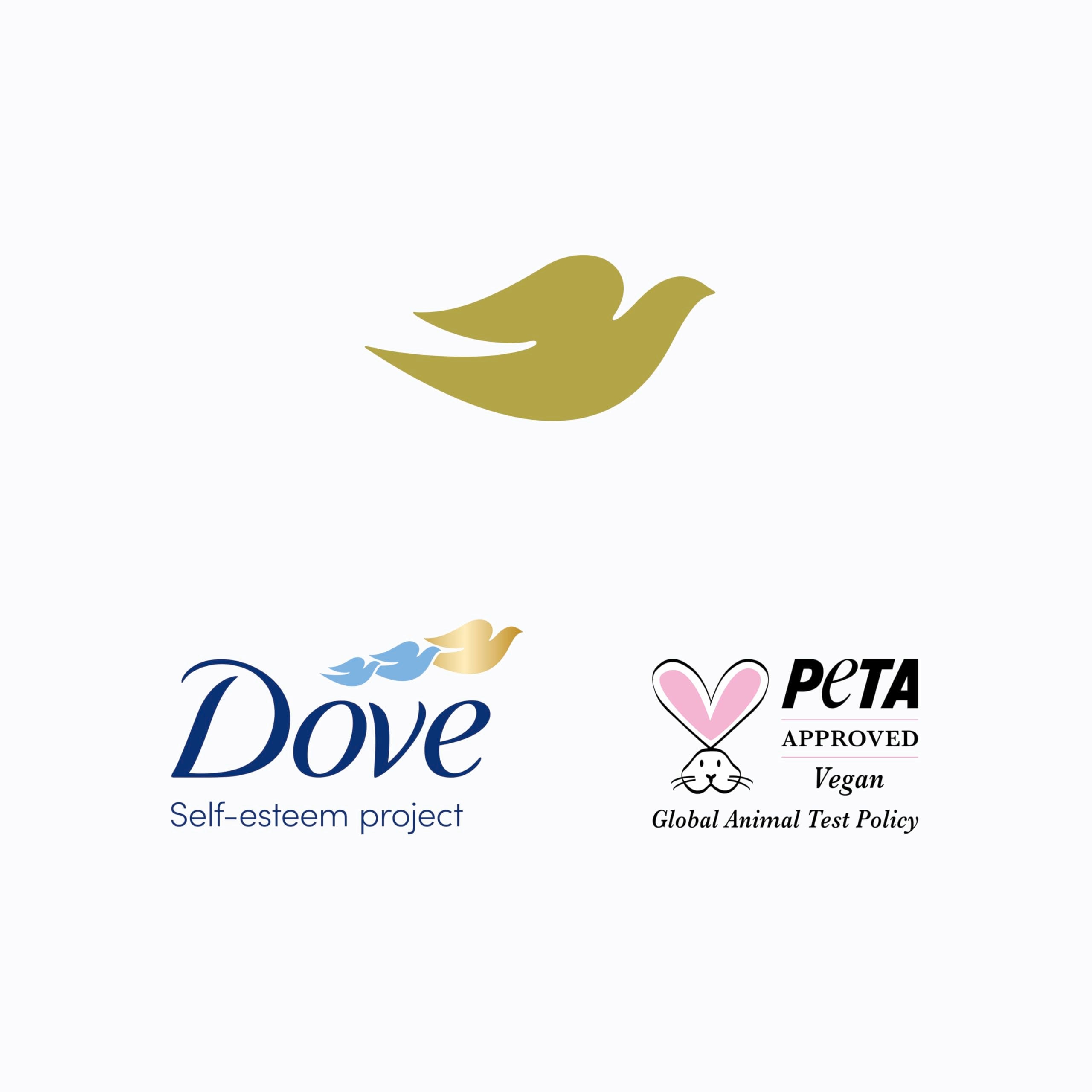 Dove Volume & Fullness dry shampoo bottles for flat hair, 5oz each, with volumizing formula, shown side by side.