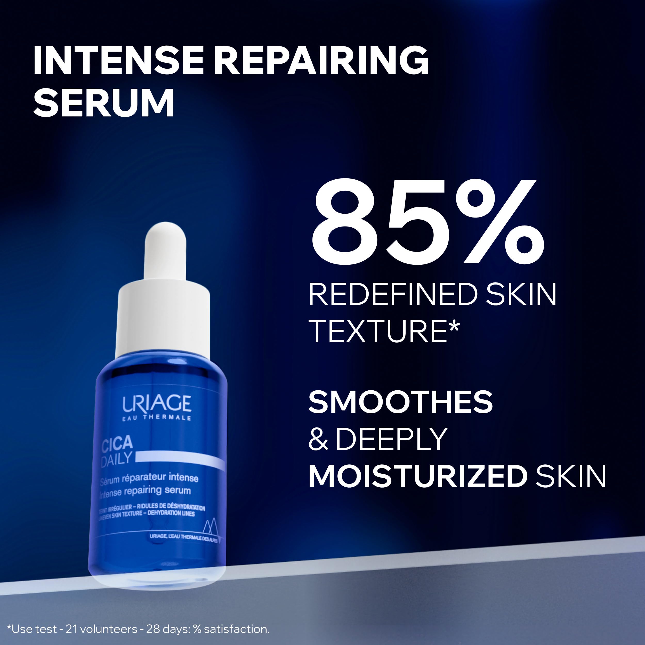 Uriage Cica-Daily Intense Repairing Serum, Fragrance-Free
