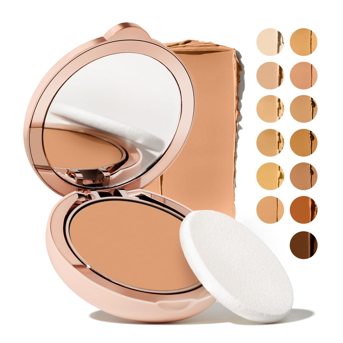 toty. Toty by Sofia Vergara - Ilumina CC Creamy Compact SPF 50+ Mineral Broad Spectrum Sunscreen for Face - Tinted Blurr