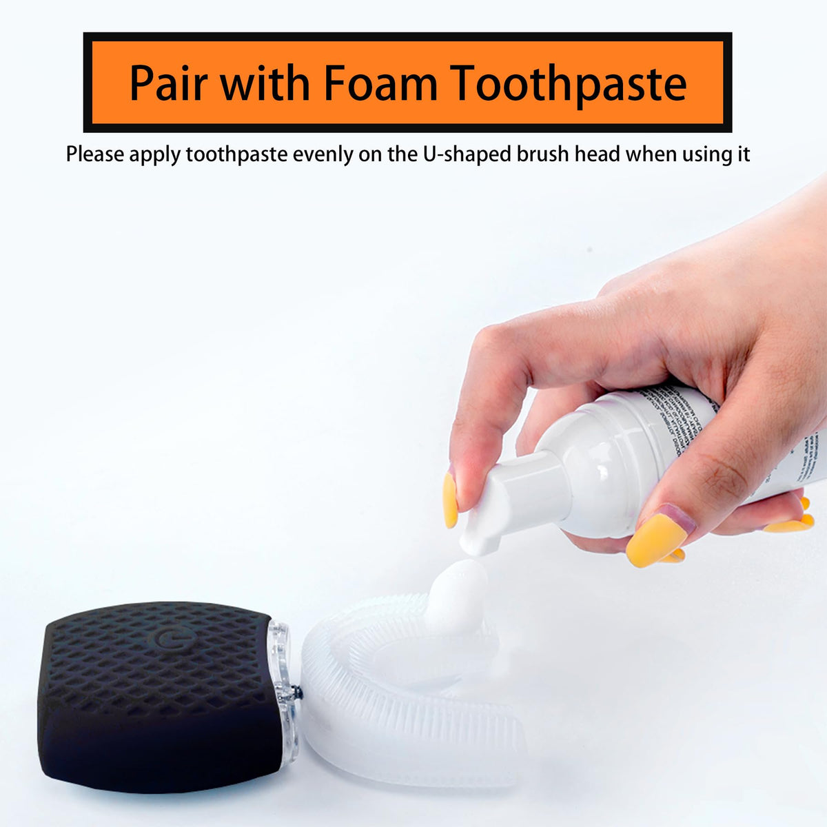 Ultrasonic Toothbrush for Adults Automatic Electric - RONGCHUANG Official Imagery - 4