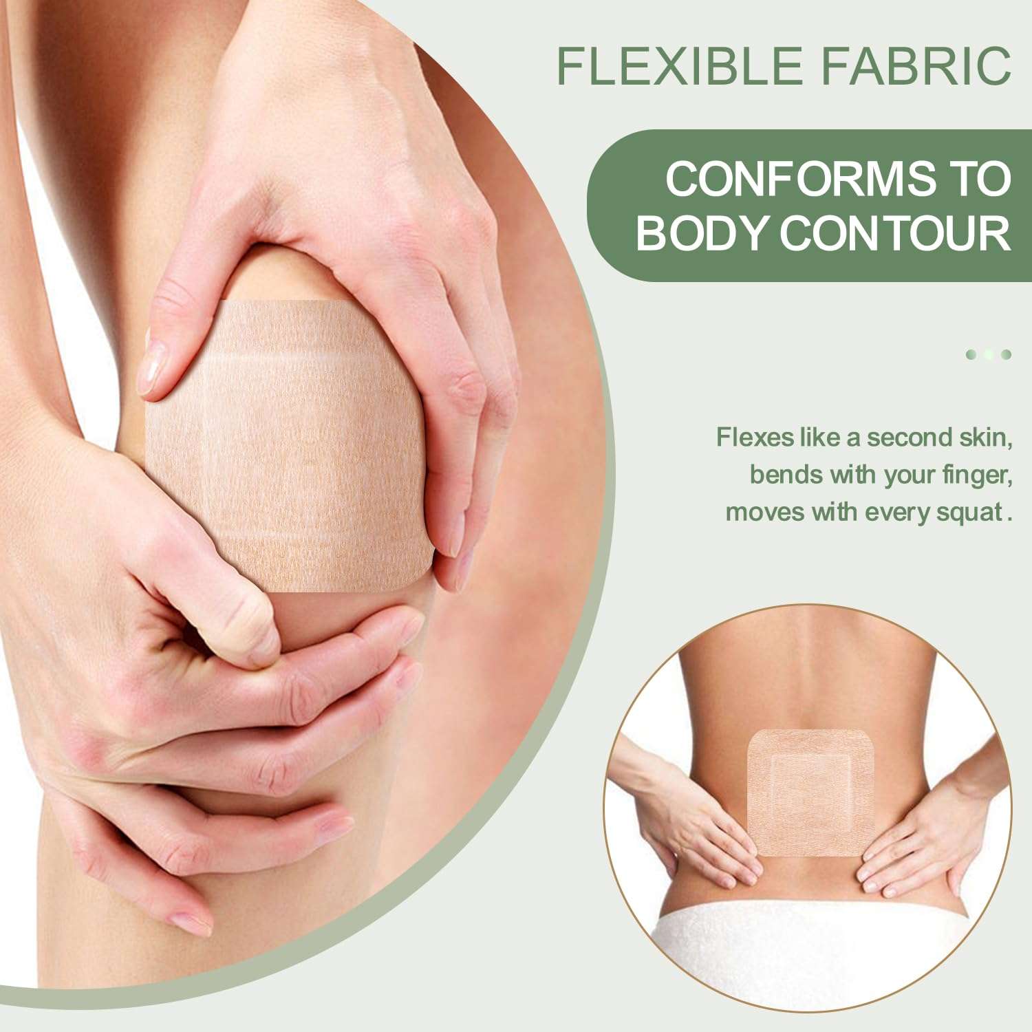 Hysimedy silicone bandages for sensitive skin, 4x4 inch wound dressings, 15 count, with adhesive edges and breathable material.