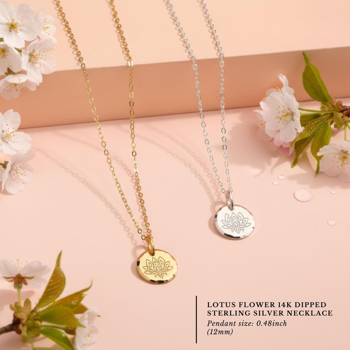 HOPE LOVE SHINE Inspirational Necklaces Women Sterling Silver Gold – close-up detail in STERLING SILVER