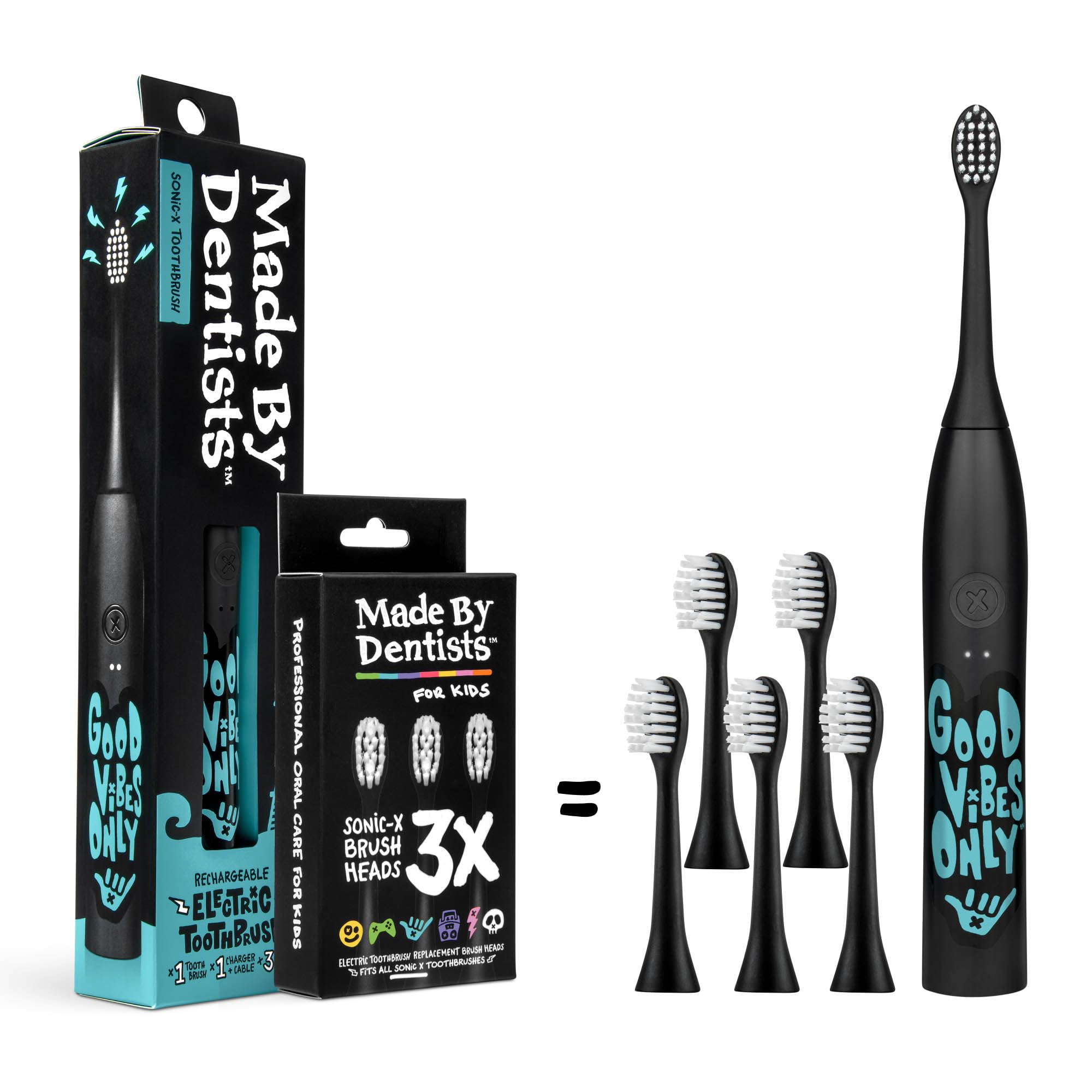 Made by Dentists Sonic X Electric Toothbrush – Rechargeable Kids - Product Imagery