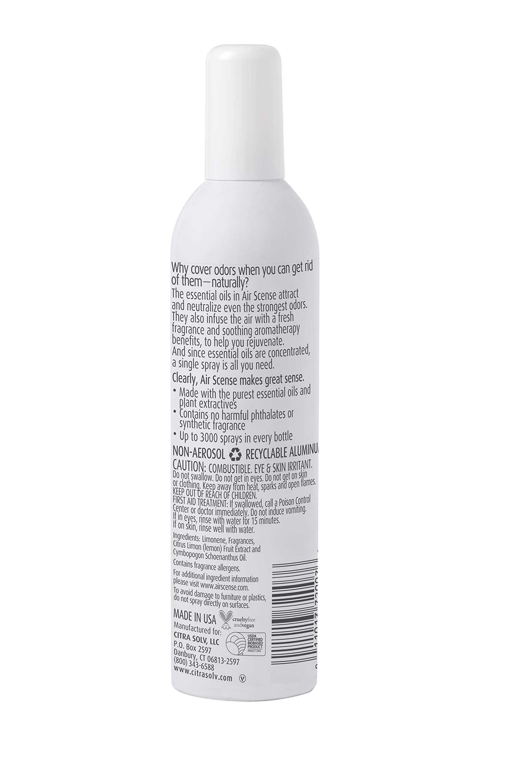 Air Scense Lime Natural Air Freshener, Room Spray, 7 fl oz