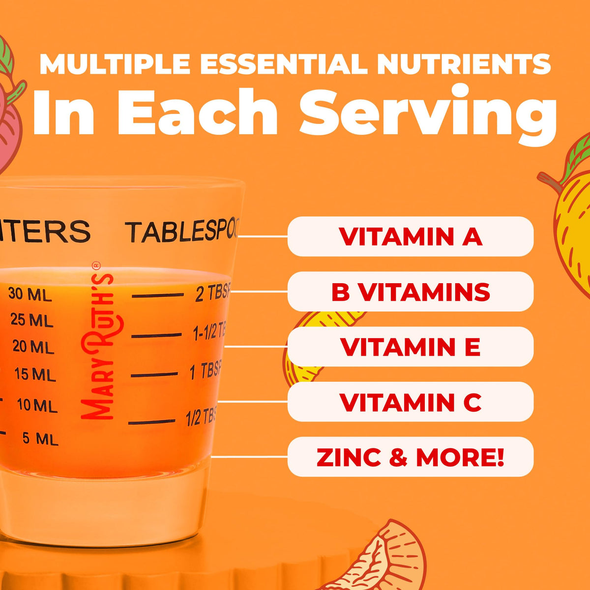 MARYRUTH S Liquid Multivitamin Hair Growth Clinically - MARYRUTH'S Official Imagery - 6