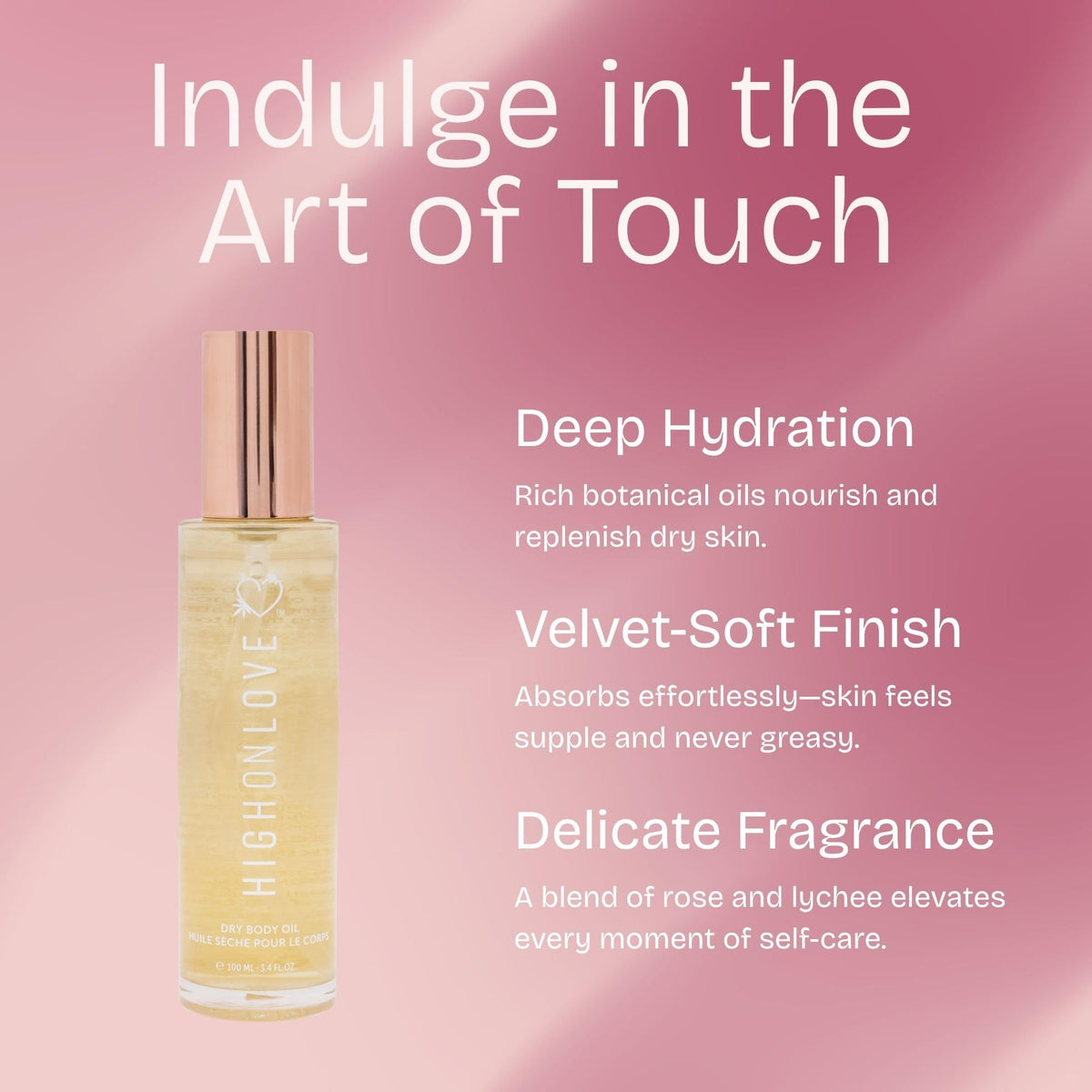 Dry Body Oil Spray - High On Love Official Imagery - 3