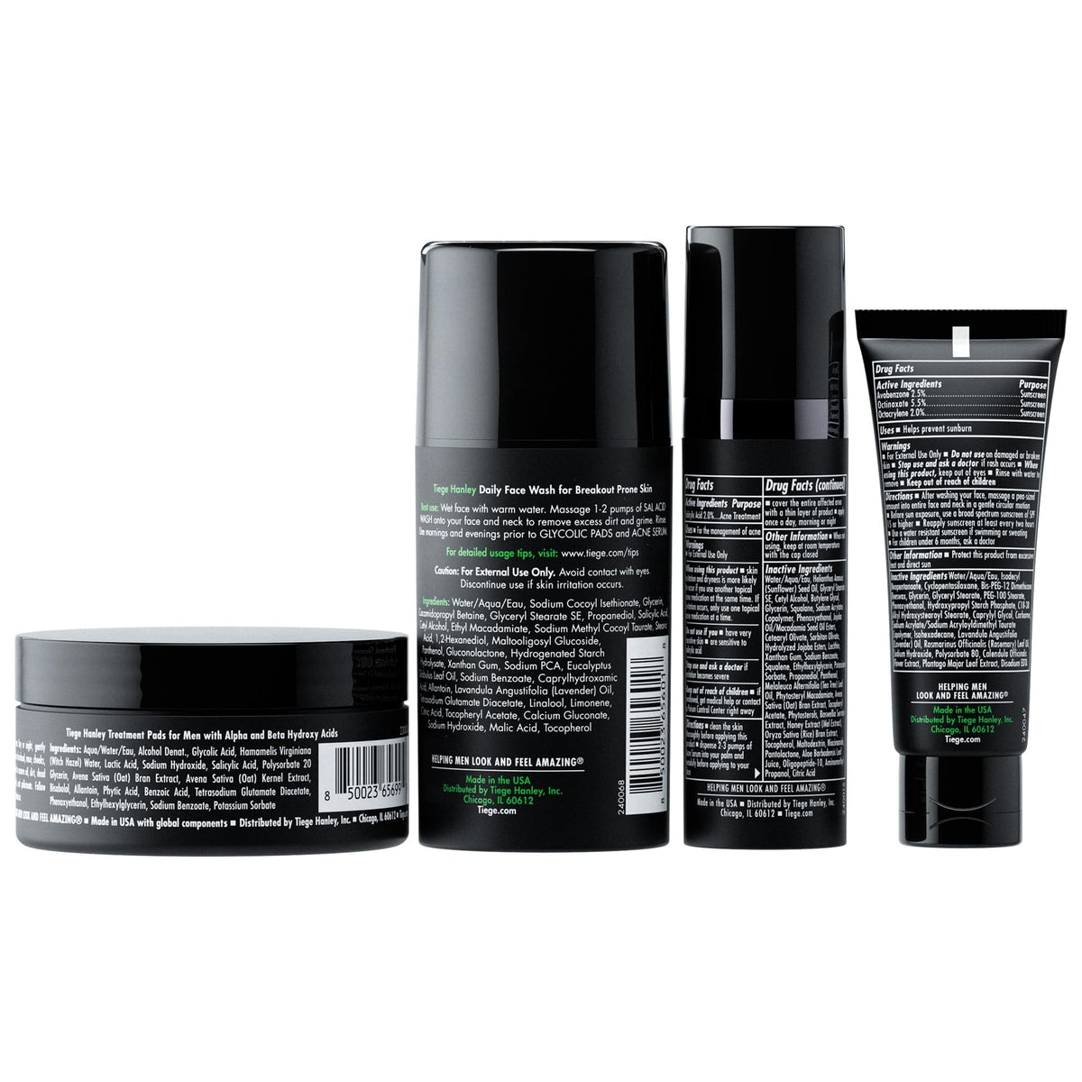Tiege Hanley Advanced Acne Care Men s Skin Care Set Level 2 - Tiege Hanley Official Imagery - 3