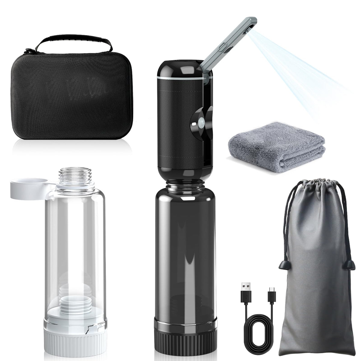 Portable Bidet for Travel Rechargeable Waterproof Sprayer - jutimer Official Imagery - 2