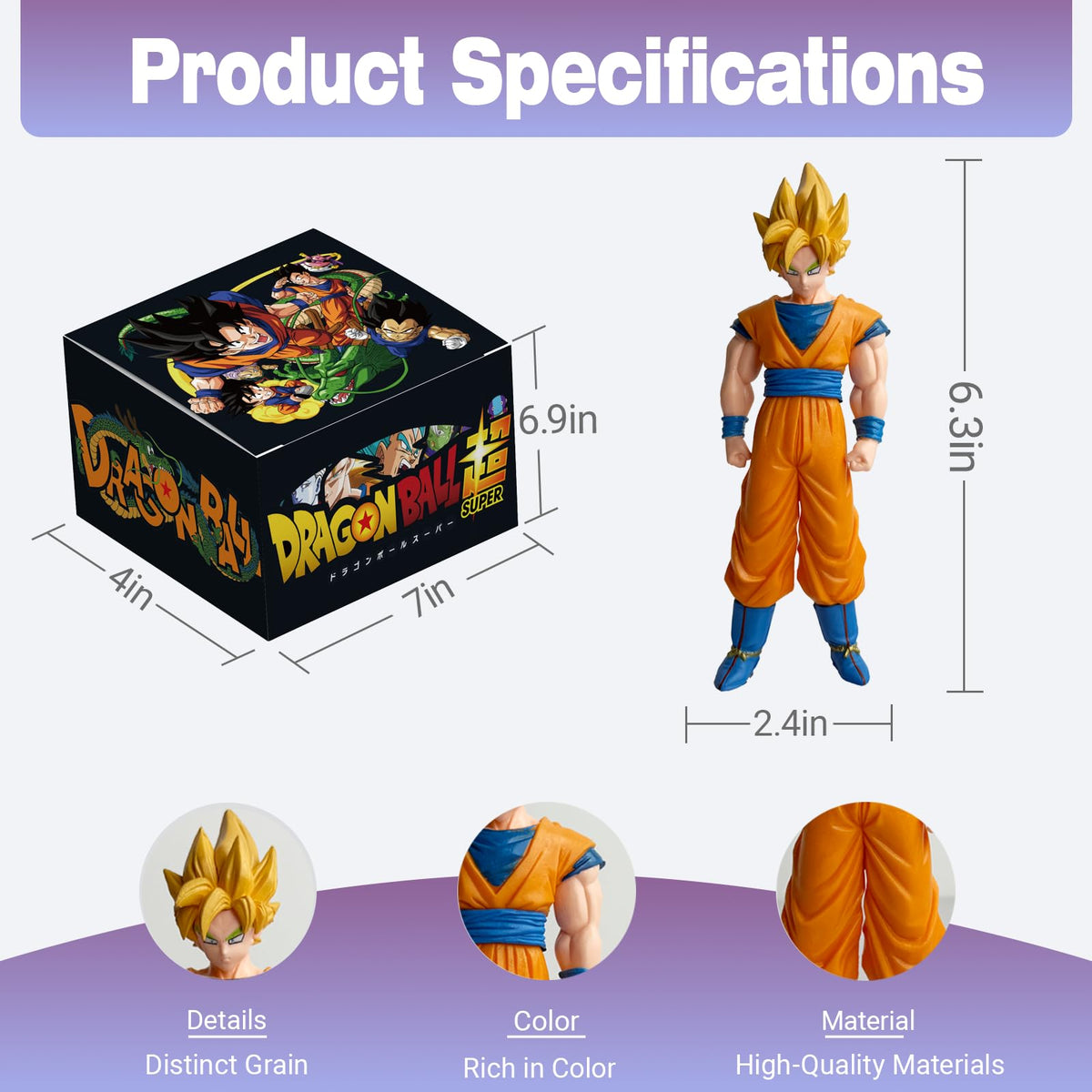 Anime Super Hero Action Figures Set Collectible Warrior - EAZZ Official Imagery - 4