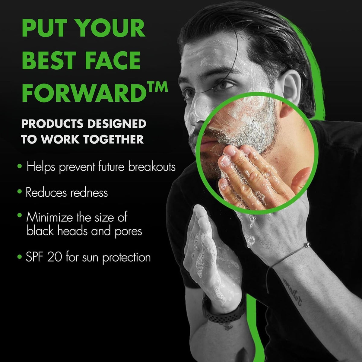 Tiege Hanley Advanced Acne Care Men s Skin Care Set Level 2 - Tiege Hanley Official Imagery - 5