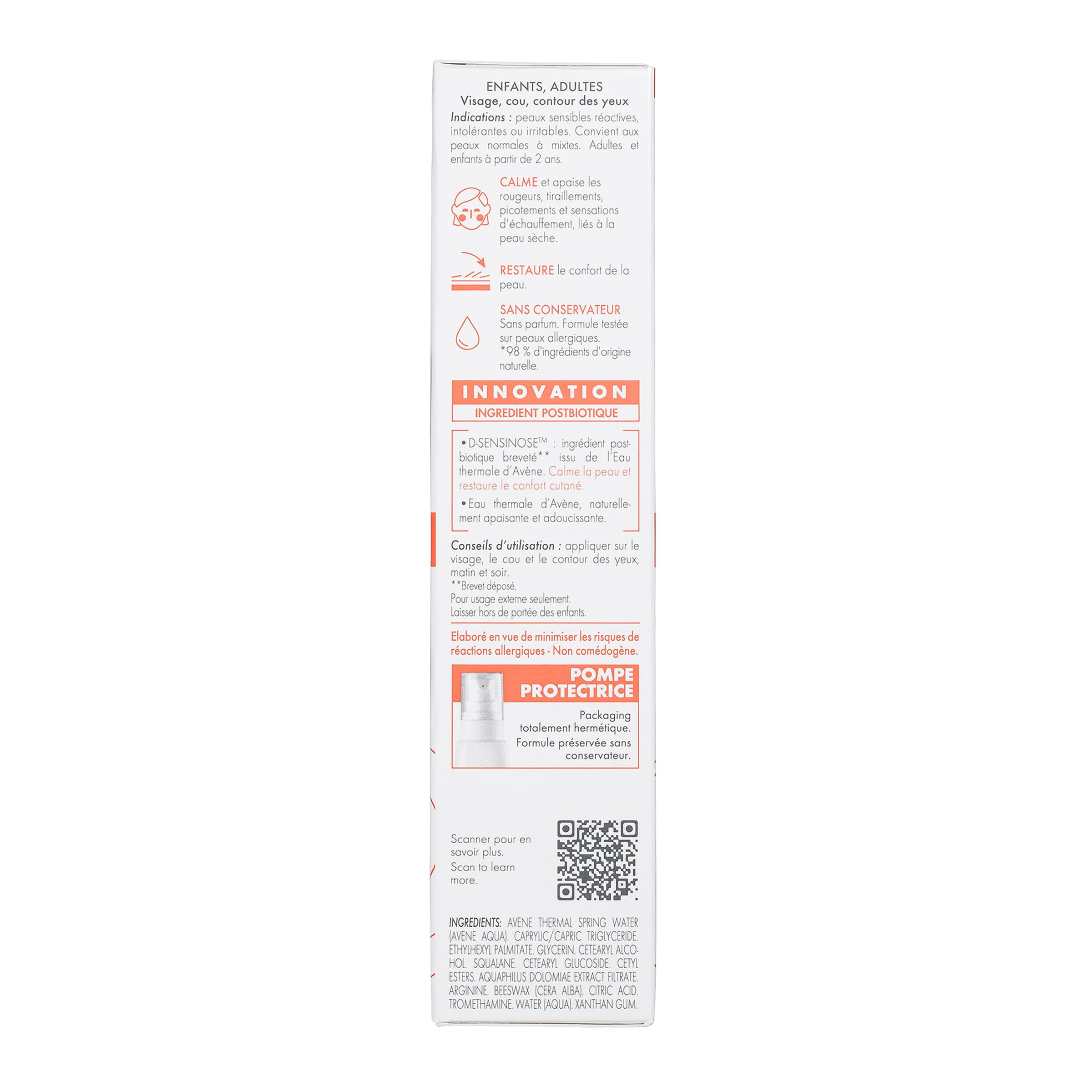 Avène Tolerance Control Soothing Recovery Cream 1.3oz