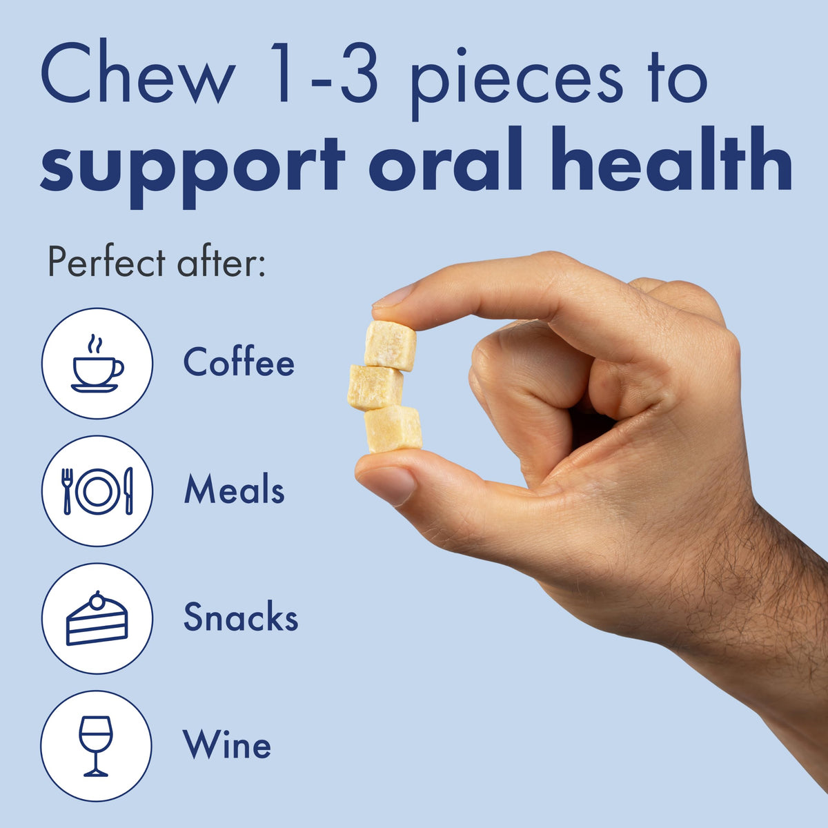 Larineco Remineralizing Gum Sugar Free Hydroxyapatite and - Larine co Official Imagery - 5