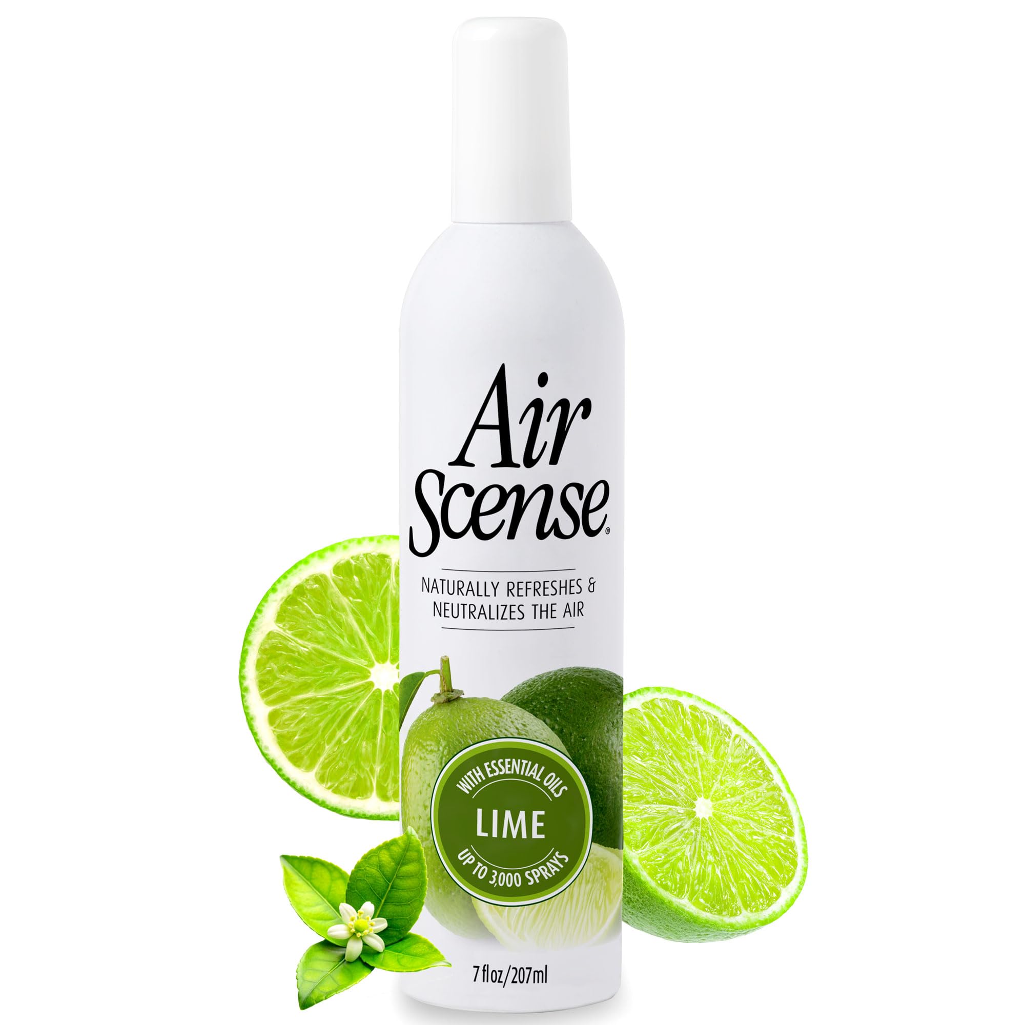 Air Scense Lime Natural Air Freshener, Room Spray, 7 fl oz