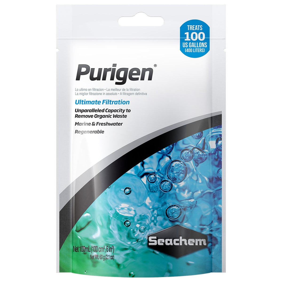 Seachem Purigen Organic Filtration Resin - Fresh and Saltwater 500 ml (116016308) – full view