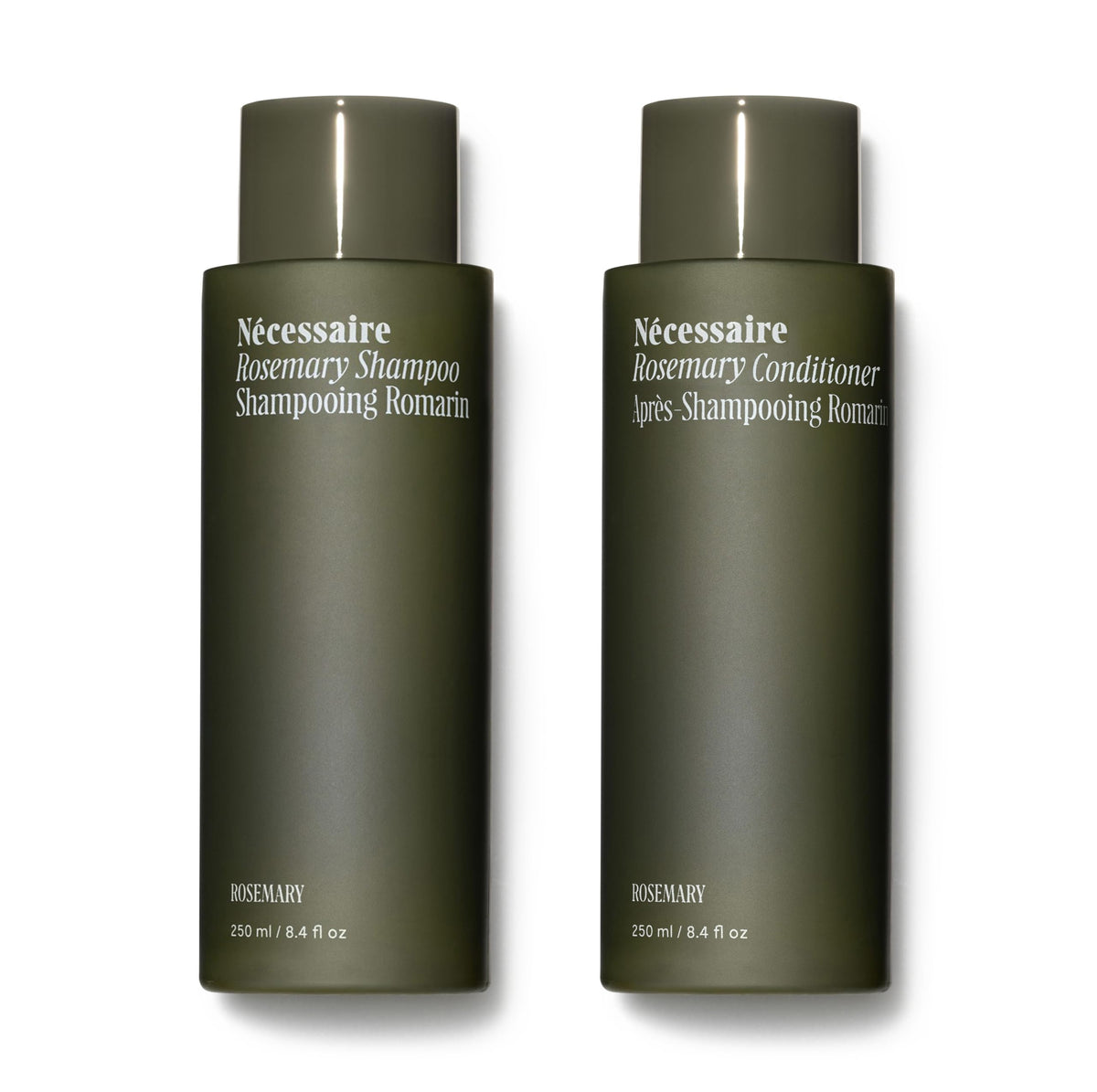 N&eacute;cessaire Rosemary Hair Duo. Rosemary Shampoo and Conditioner Set. Multi-Protein – product photo (Shampoo &amp; 