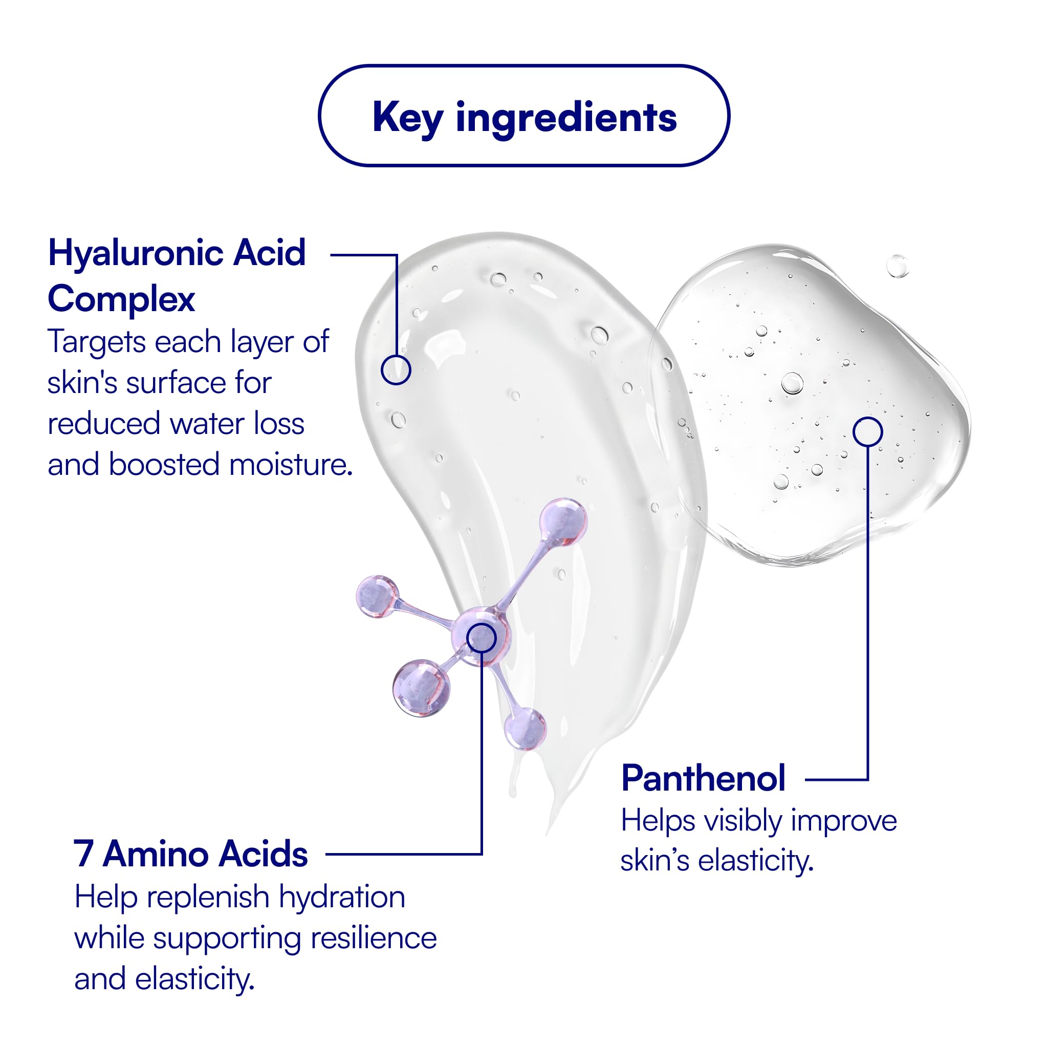 Bliss Drench & Quench hyaluronic acid face moisturizer in a 1 fl oz bottle, providing hydration and skincare benefits.