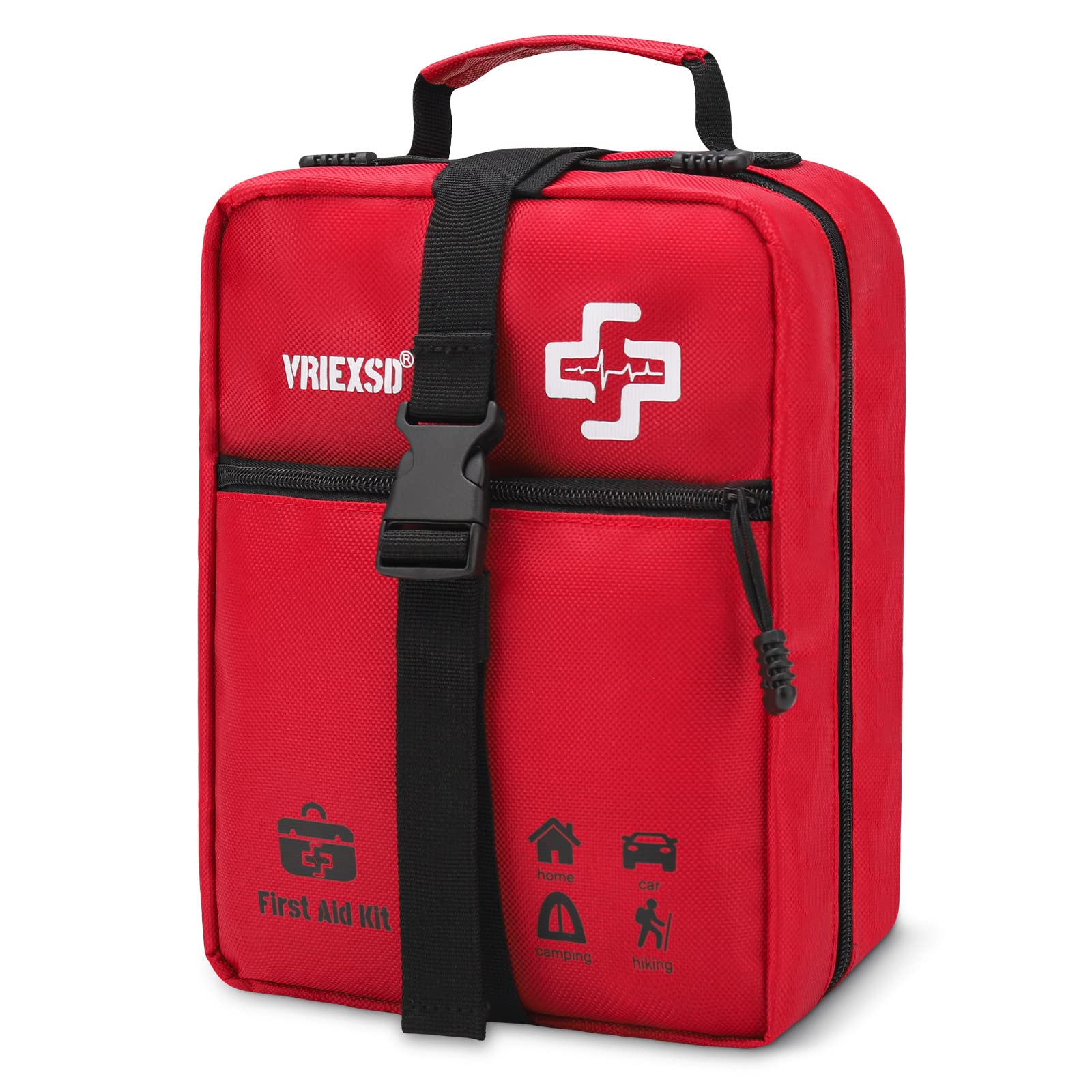 VRIEXSD 400 Piece Large First Aid Kit for Home, Car, Travel, - Product Imagery