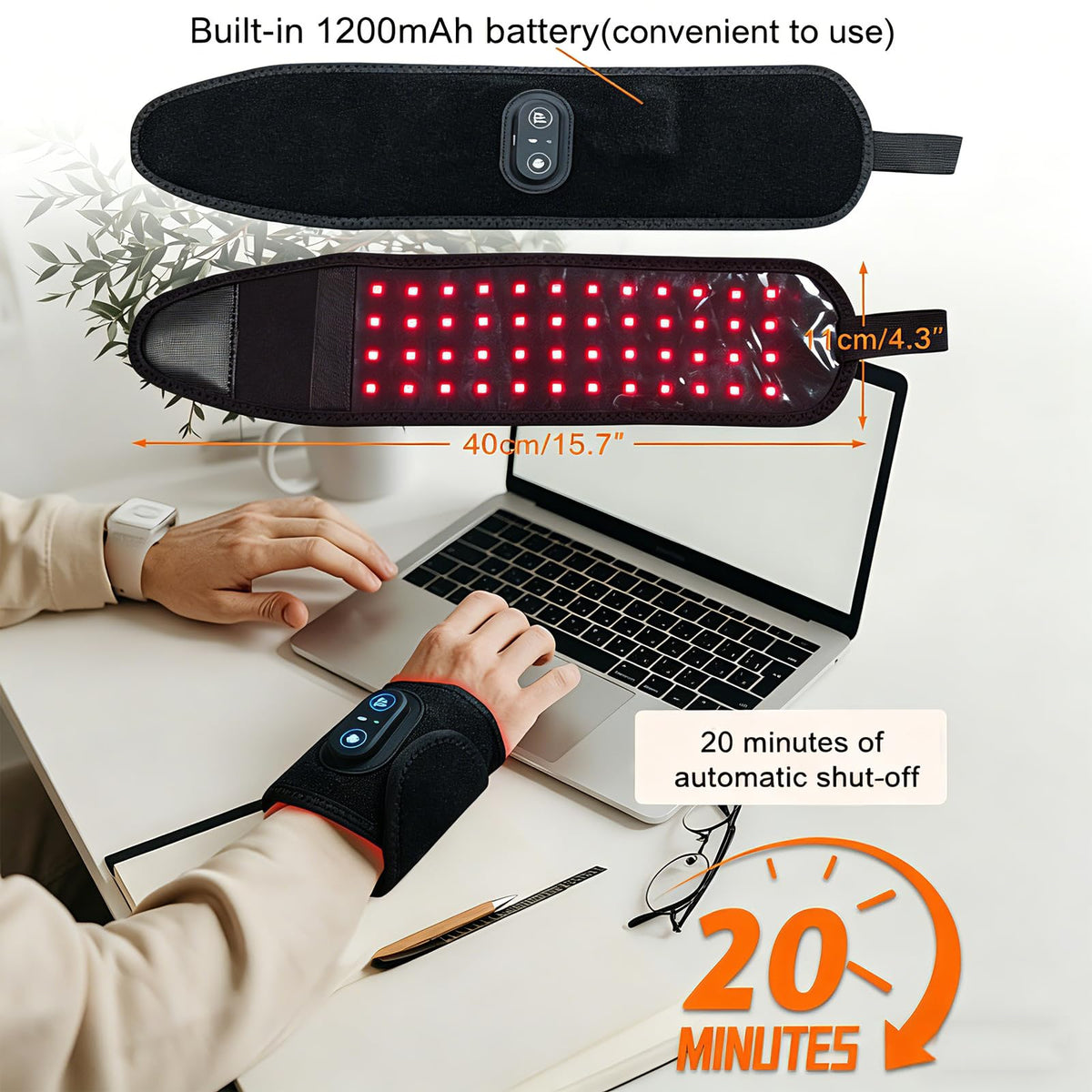 Carpal Tunnel for Kovarias Therawrap Red Light Therayp 3 - CBDYWVR Official Imagery - 7