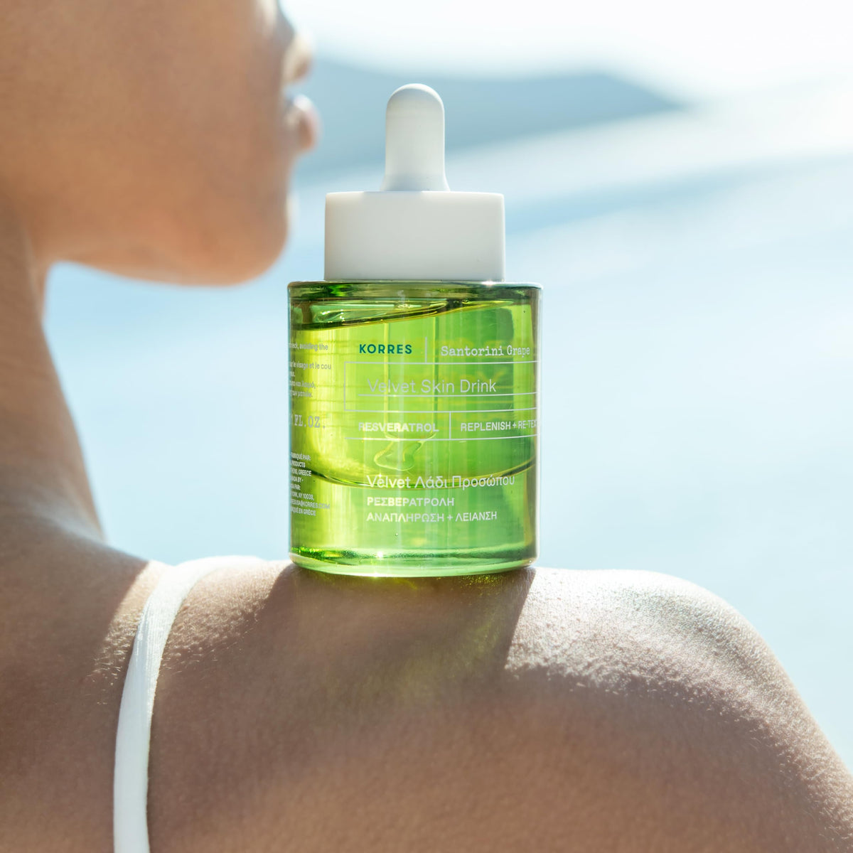 KORRES Santorini Grape Velvet Skin Drink Face Oil - KORRES Official Imagery - 8