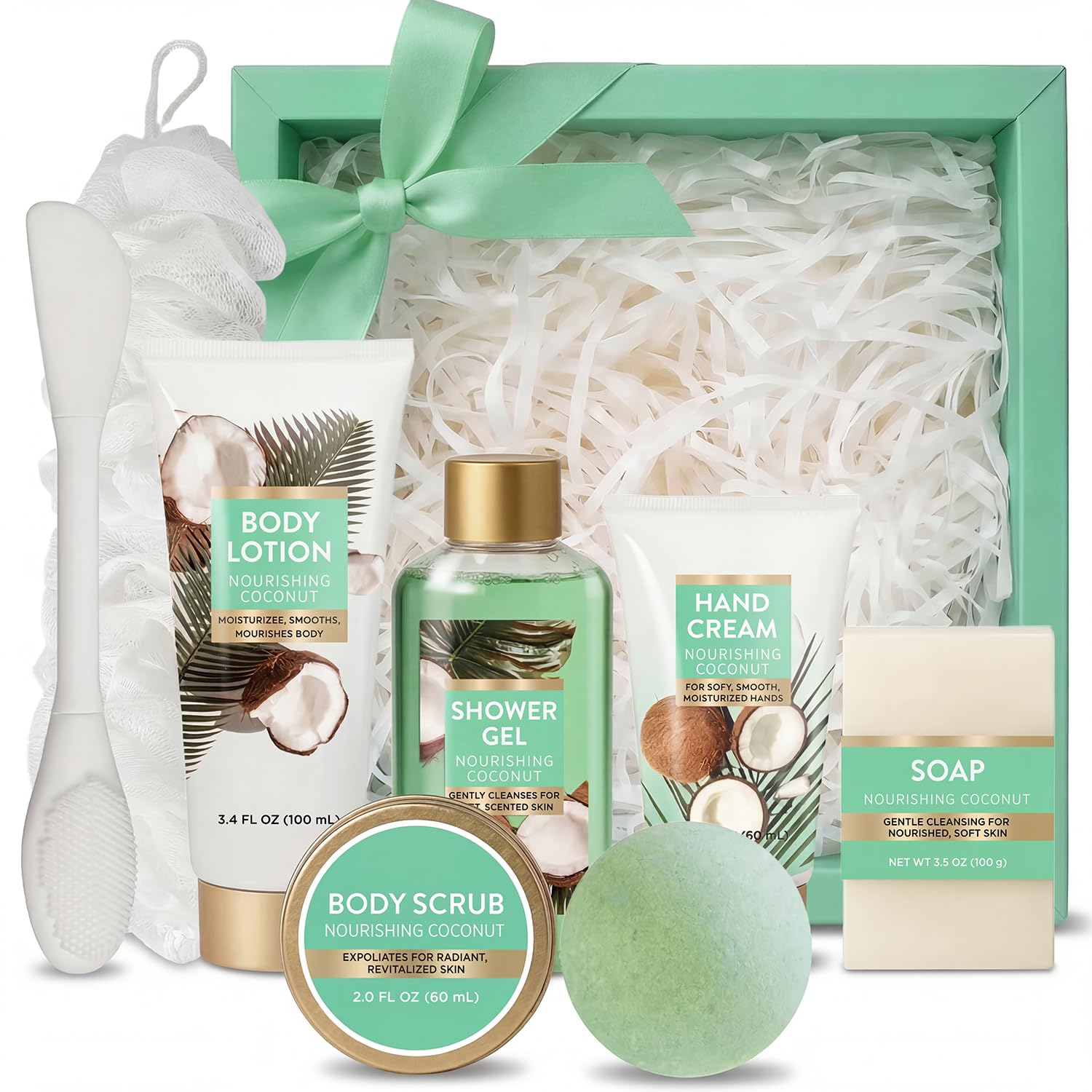 Spa Luxetique Gifts for Women 8pcs Bath and Body Works Gift Set - Product Imagery