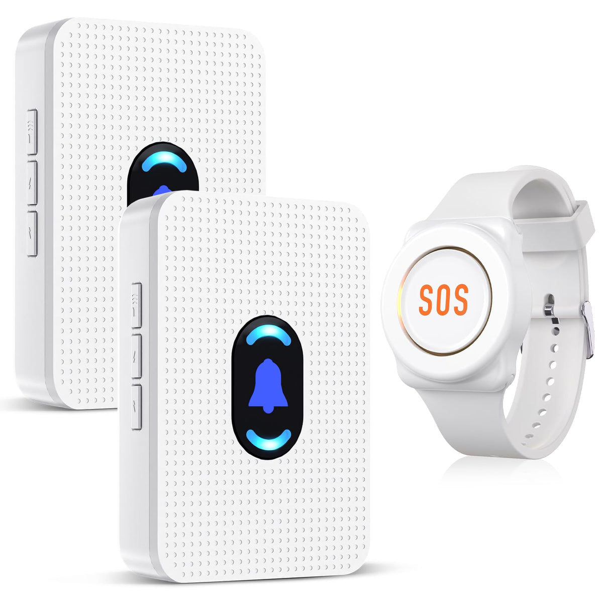 Wireless Wrist Pager Caregiver Call Button in Home System - Daytech Official Imagery - 1