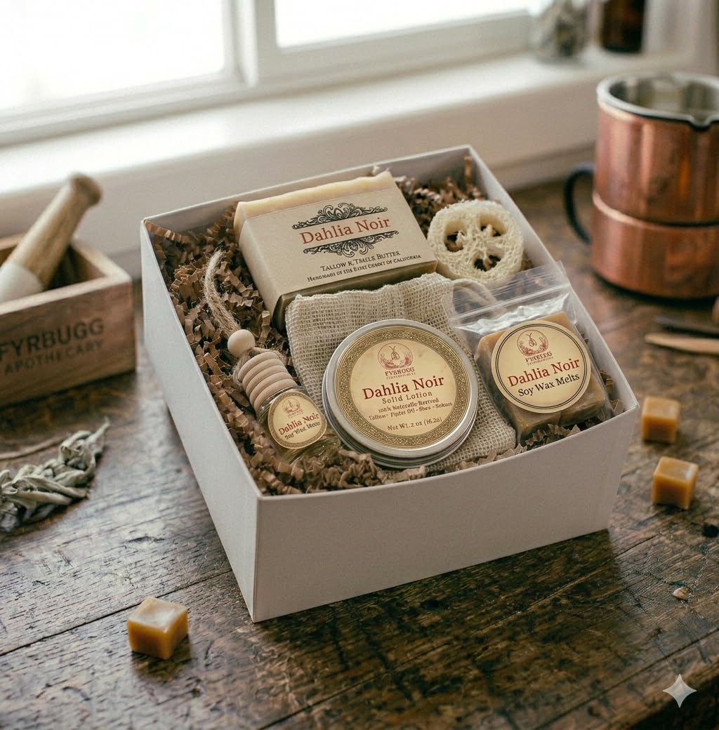 FyrBugg Apothecary Luxury Artisan Spa Gift Box Handmade - Premium Selection Official Imagery - 3