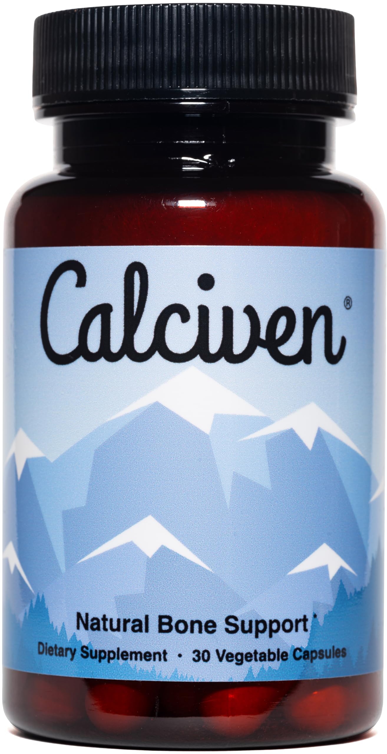 Calciven Natural Bone Support Supplement, Vegetarian, Gluten-Free - Product Imagery