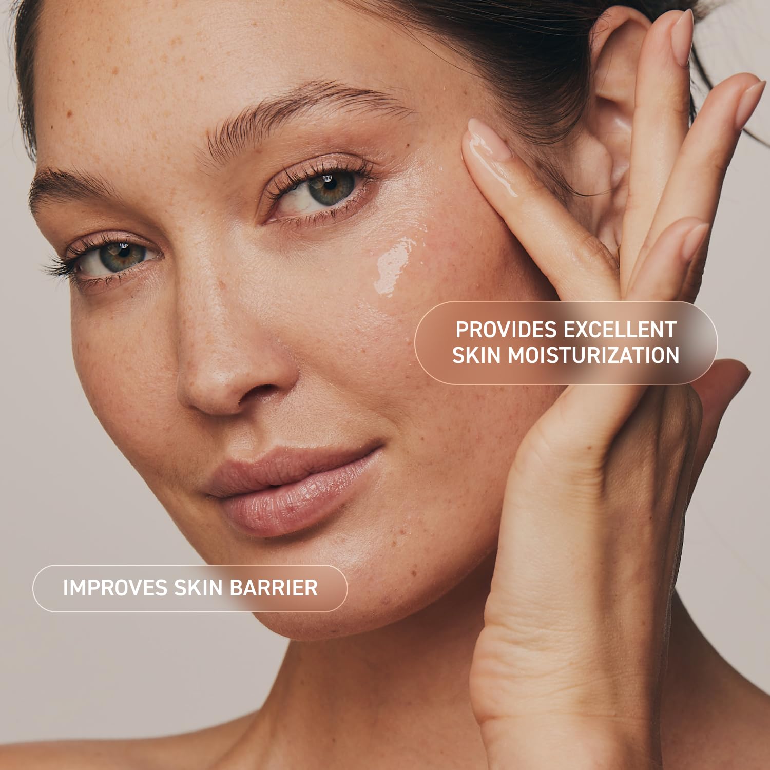 Prequel Skin Serum Multi Quench Hydration with PGA Complex, showing the serum bottle and dropper for dry skin nourishment.