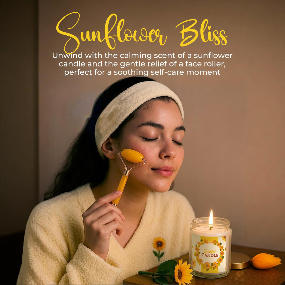 Sunflower Gifts for Women 18Pcs Unique Gift Basket Set - Andlane Official Imagery - 4