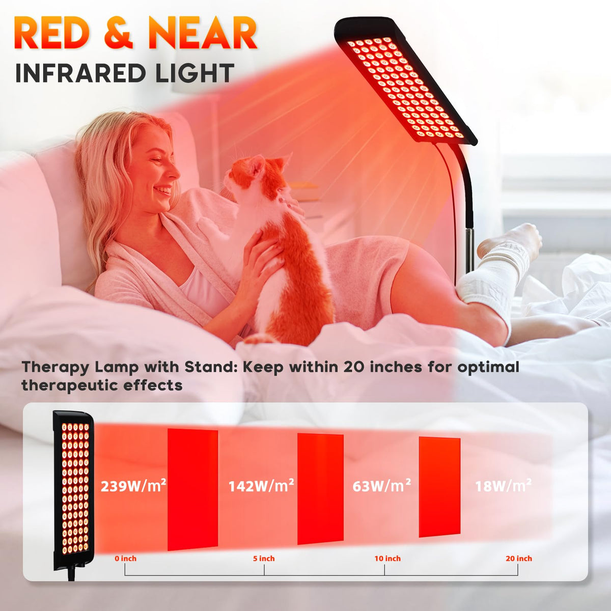 Red Light Therapy for Face Body Red Infrared Light Therapy - Norsfro Official Imagery - 5