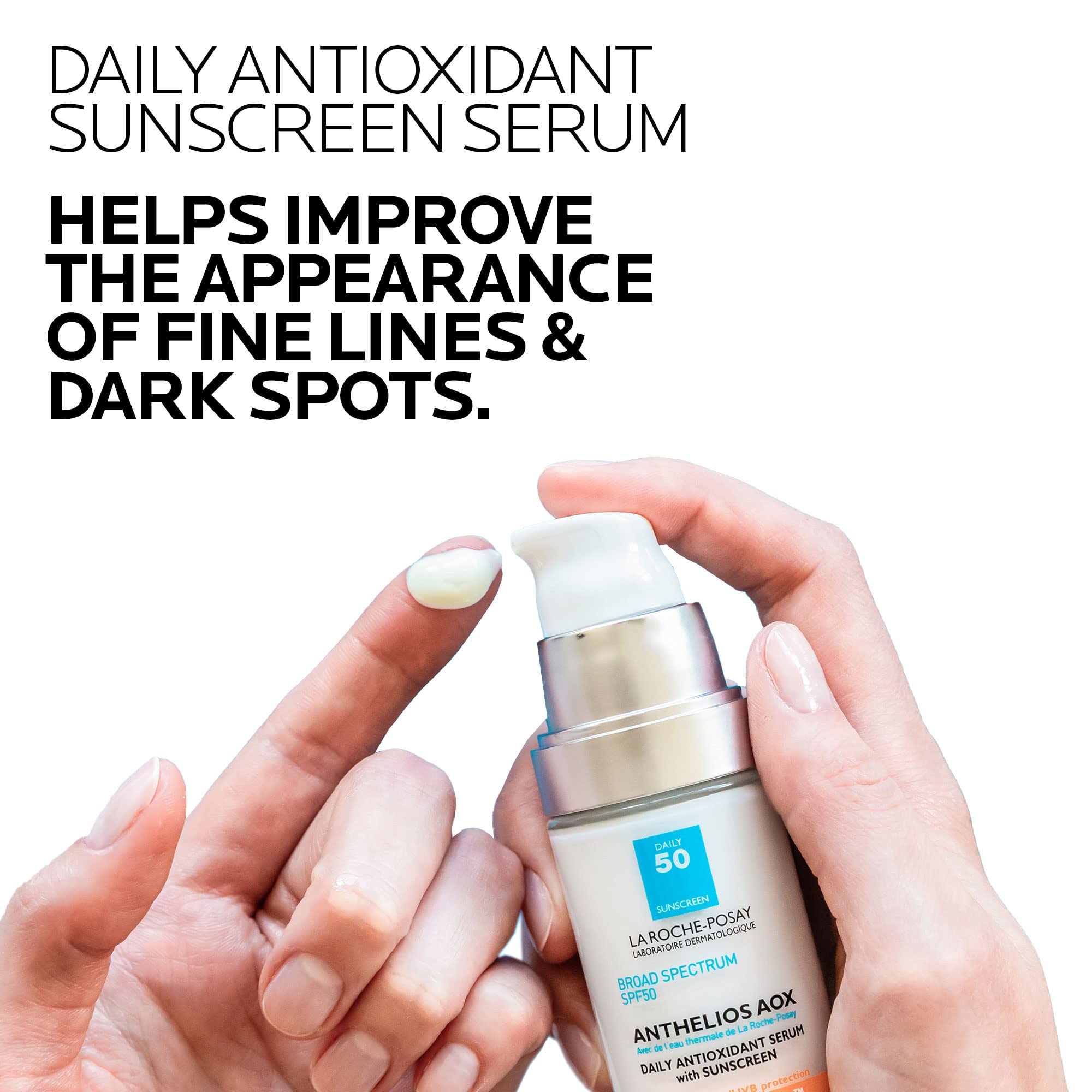 La Roche-Posay Anthelios AOX Antioxidant Serum with Sunscreen SPF 50 1oz