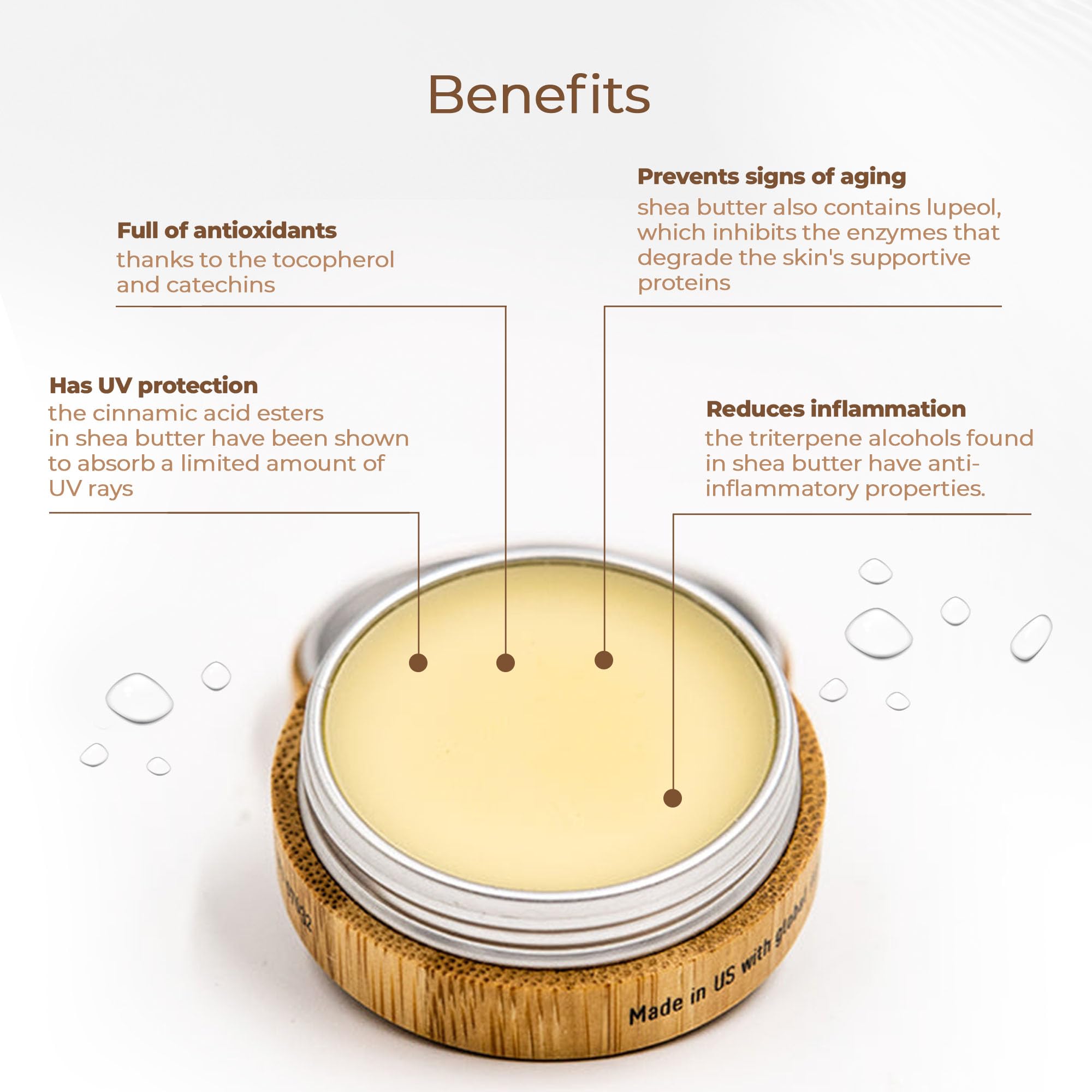 Karité Shea Butter nourishing lip balm with shea butter, jojoba, and rosehip oil for intense moisture on dry lips.