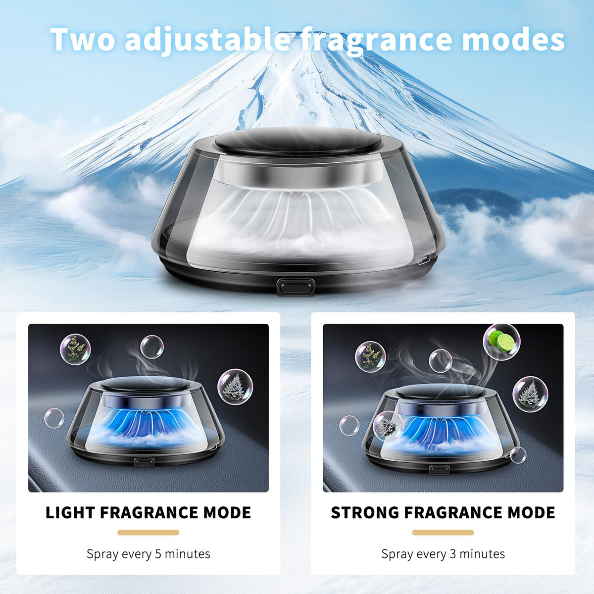 Kwak s Smart Car Air Freshener Diffuser Automatic On Off LED - Kwak's Official Imagery - 4