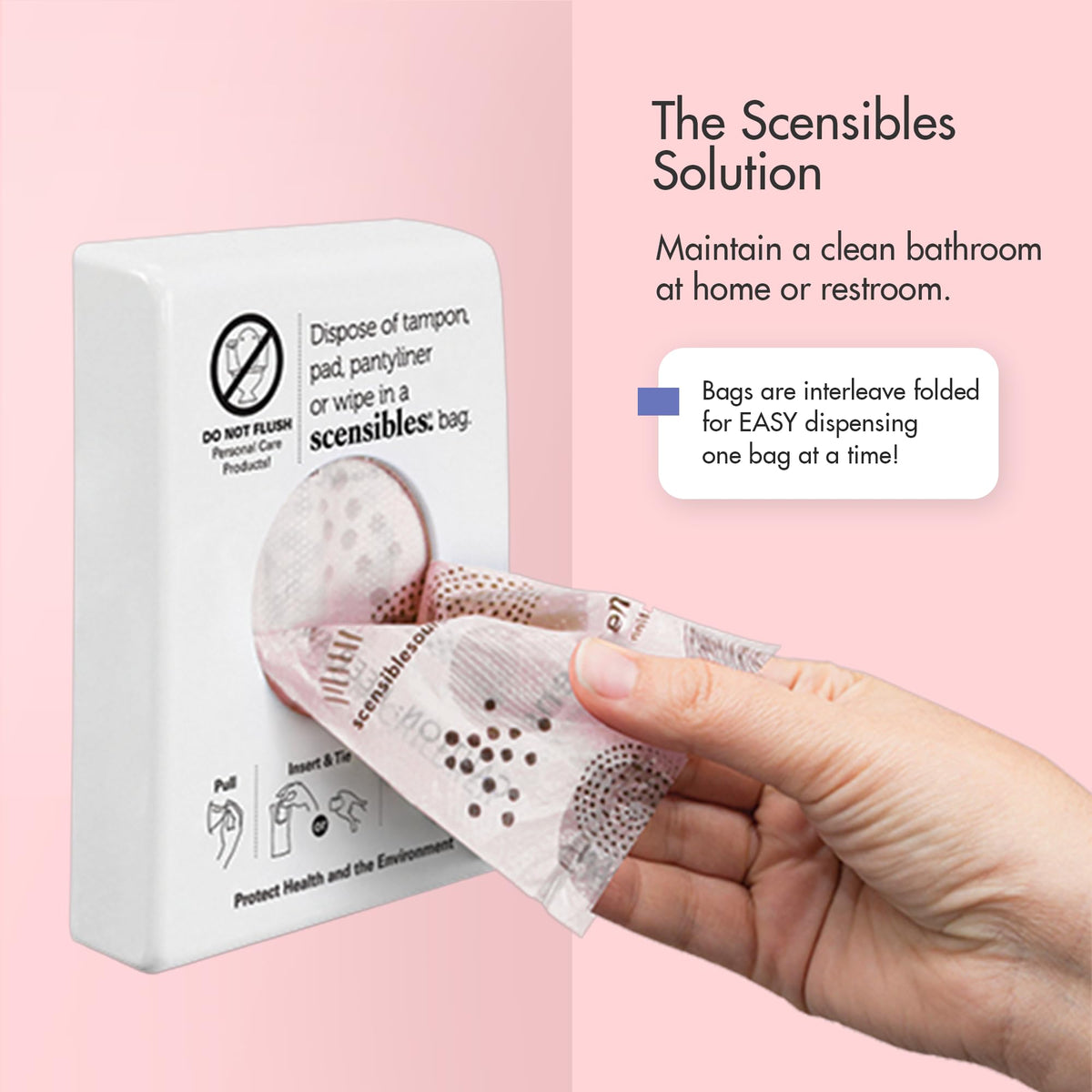 Personal Care Disposal Bags Refill Boxes 300 Bags for - SCENSIBLES Official Imagery - 7