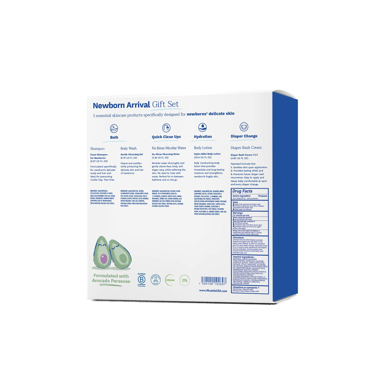 Mustela Newborn Arrival Gift Set - Premium Selection Official Imagery - 3