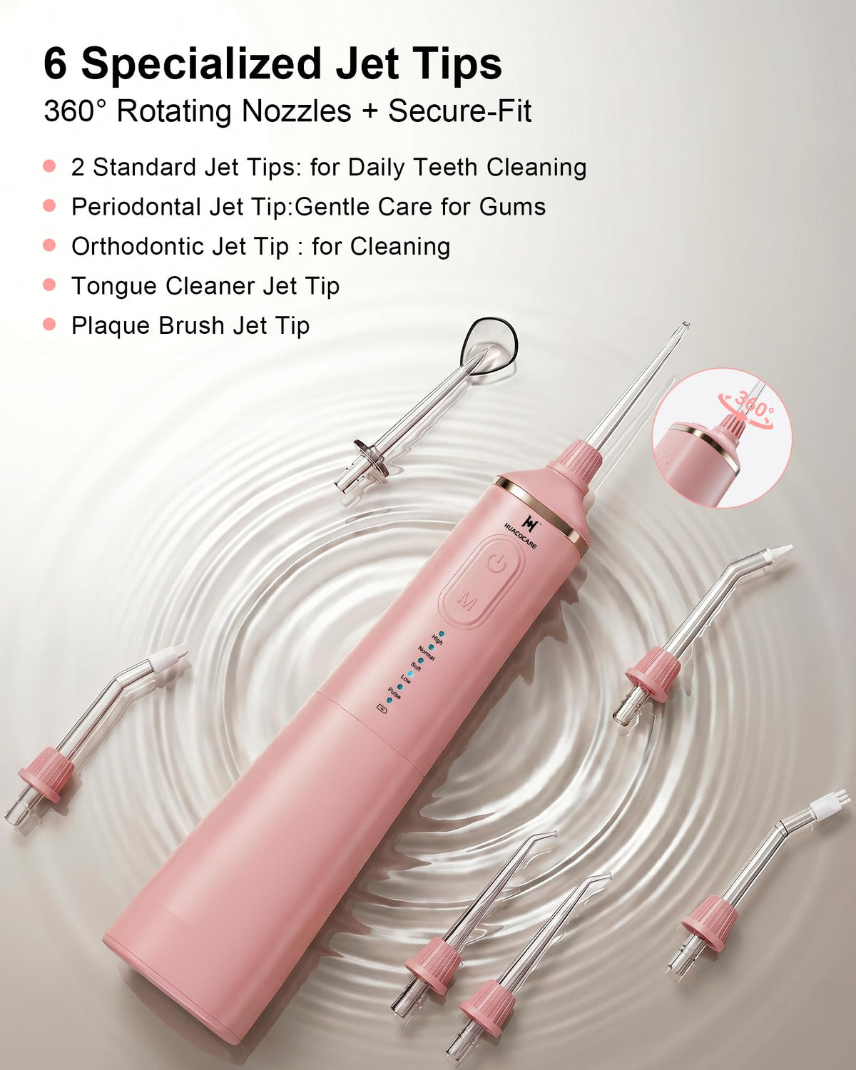HUACO CARE – Power Dental Flossers on display